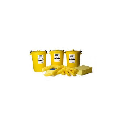 80ltr Chemical Spill Kit - Static Bin