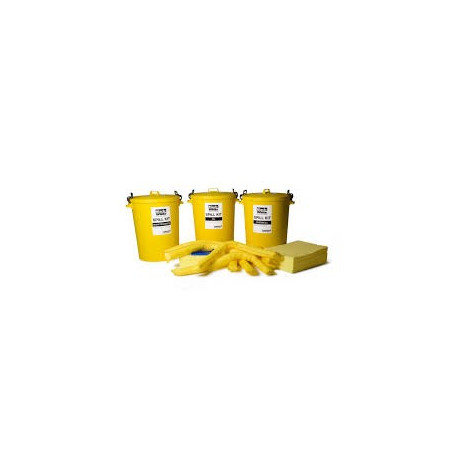 80ltr Chemical Spill Kit - Static Bin