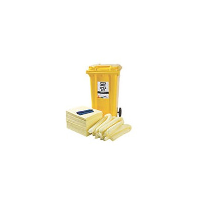 360Ltr Maintenance Spill Kit - 2 Wheeled Bin