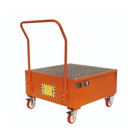 Steel Bunded Drum Trolleys For 1 Drums X 200 Litre