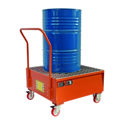 Steel Bunded Drum Trolleys For 1 Drums X 200 Litre