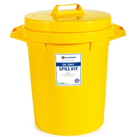80 Ltr Oil Only Spill Kit - Static Bin