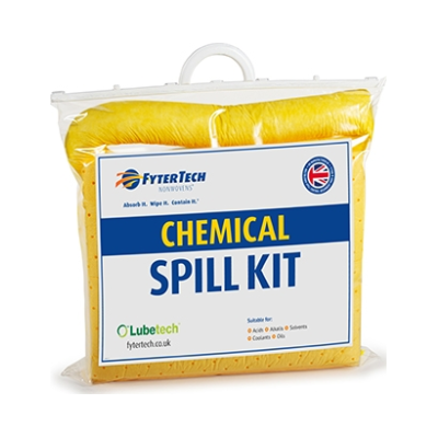 30 Ltr Chemical Spill Kit - Clip Closed Bag
