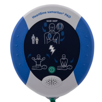 HeartSine Samaritan PAD 360P Defibrillator with Carry Case - Fully Automatic