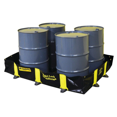 Justrite Rigid-Lock QuickBerm-142.2cm x 203.2cm