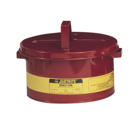 Justrite 8 litre Bench Can -10575