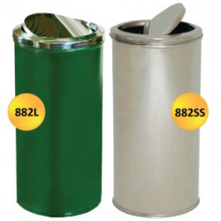 Fire Retardant Swivel Top Bin