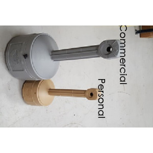 Justrite Smoker Cease-fire Peronal - Black 