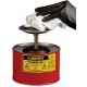2 Litre Plunger Can for dispensing flammable liquids - Justrite 10208