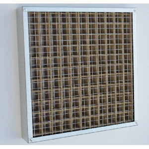 Intumescent Fire Grille 100x100mm to 250x250mm wide