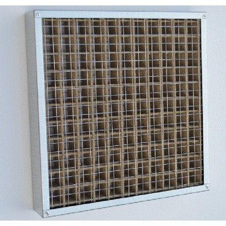 Intumescent Fire Grille 100x100mm to 250x250mm wide