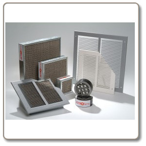 Intumescent Fire Grille 100x100mm to 250x250mm wide