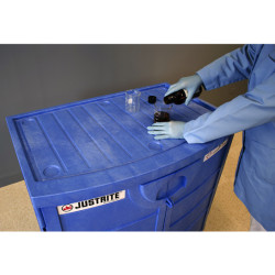 Polyethylene Cabinet for Corrosive Chemicals Justrite 24180