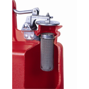 Justrite Type1 4L Oval Poly Can for flammables -12162